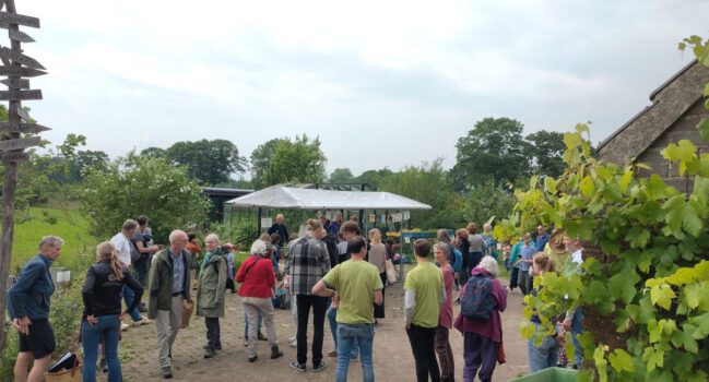 Vleespakketten verkoop en oogstfeest