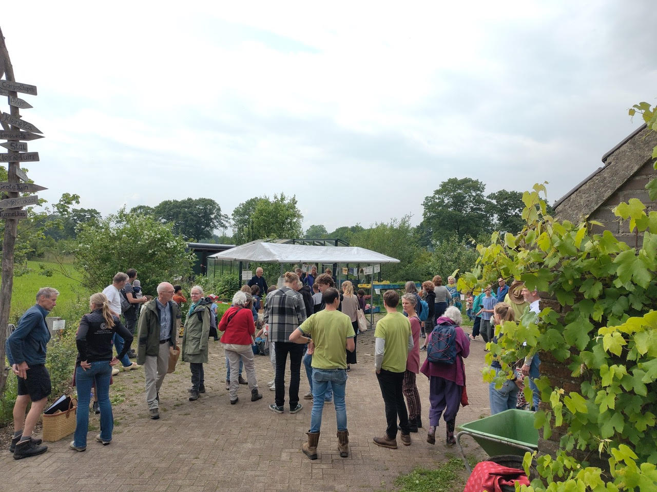Vleespakketten verkoop en oogstfeest
